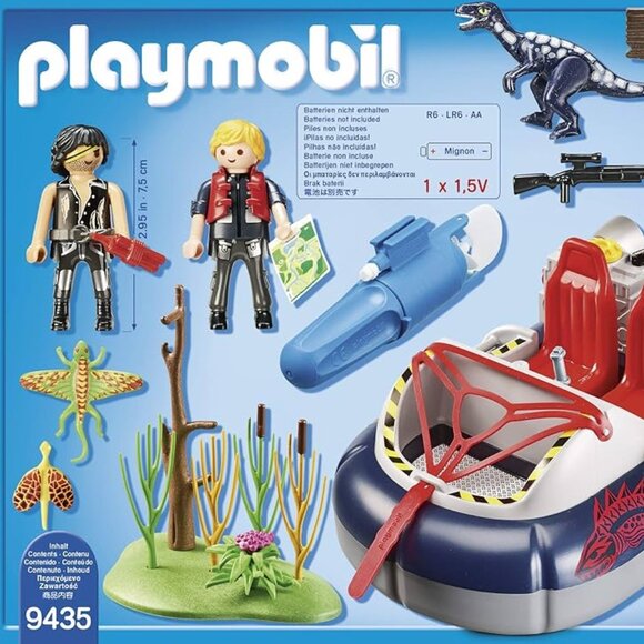 Playmobil - Dino Hovercraft with Underwater Motor #9435 New in Box - Picture 7 of 15